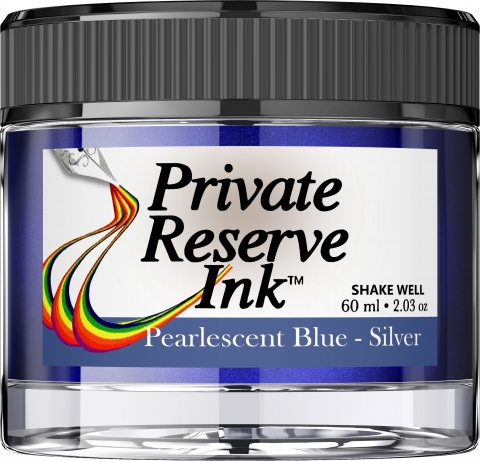 Calimara 60 ml Private Reserve Pearlescent Blue - Silver