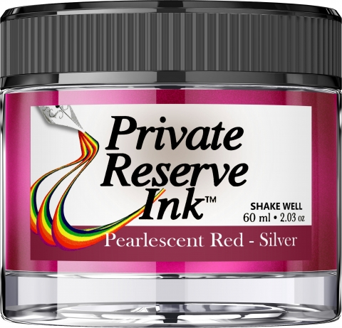 Calimara 60 ml Private Reserve Pearlescent Red - Silver